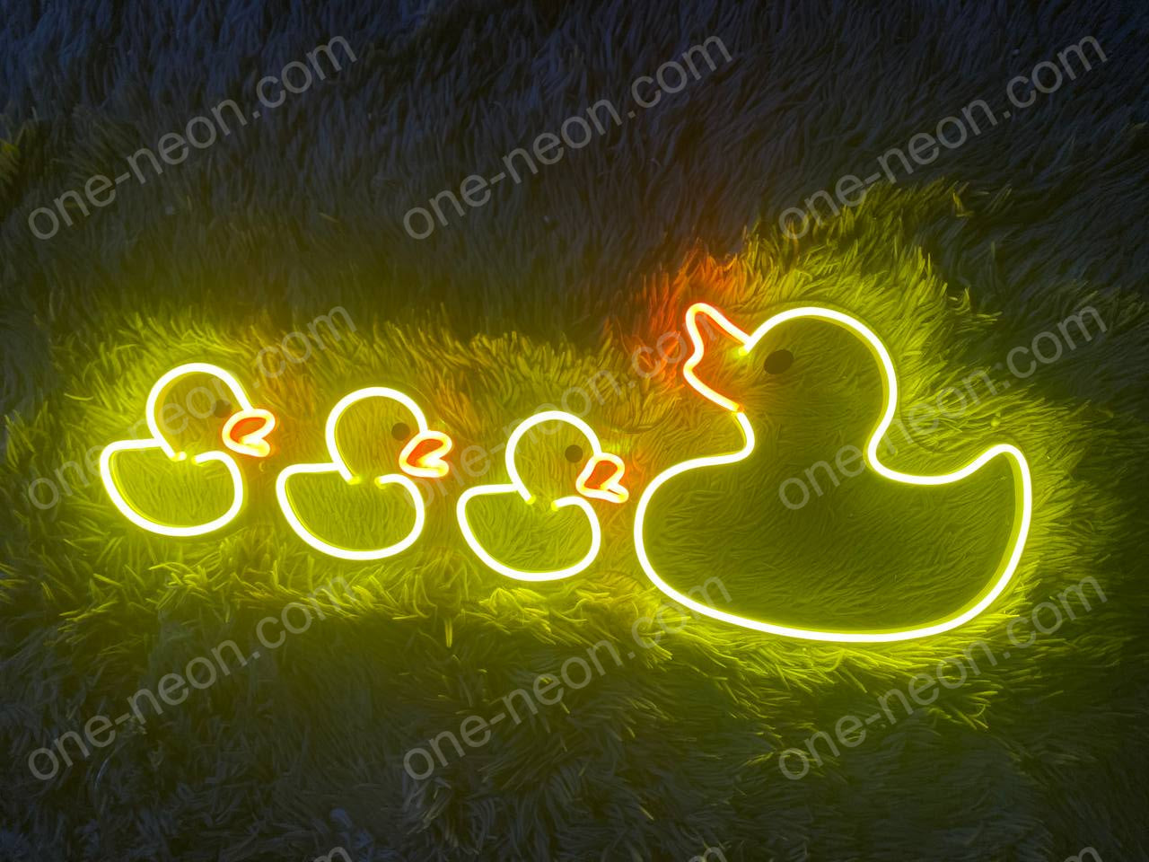 Duck Family | LED Neon Sign