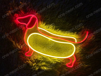 Sausage Dog Ver2 | LED Neon Sign