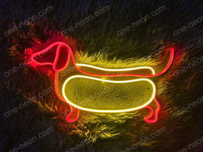 Sausage Dog Ver2 | LED Neon Sign