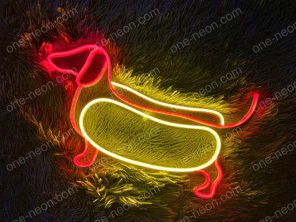 Sausage Dog Ver2 | LED Neon Sign