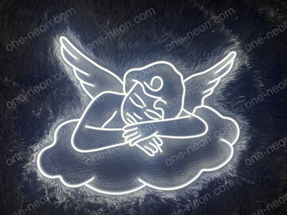 Sleeping Angel | LED Neon Sign