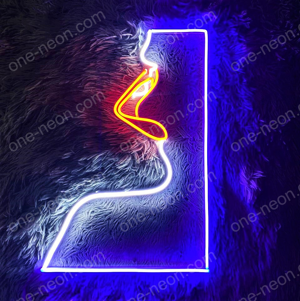 Woman Face | LED Neon Sign