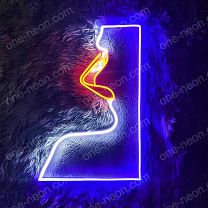 Woman Face | LED Neon Sign