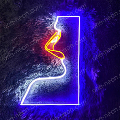 Woman Face | LED Neon Sign