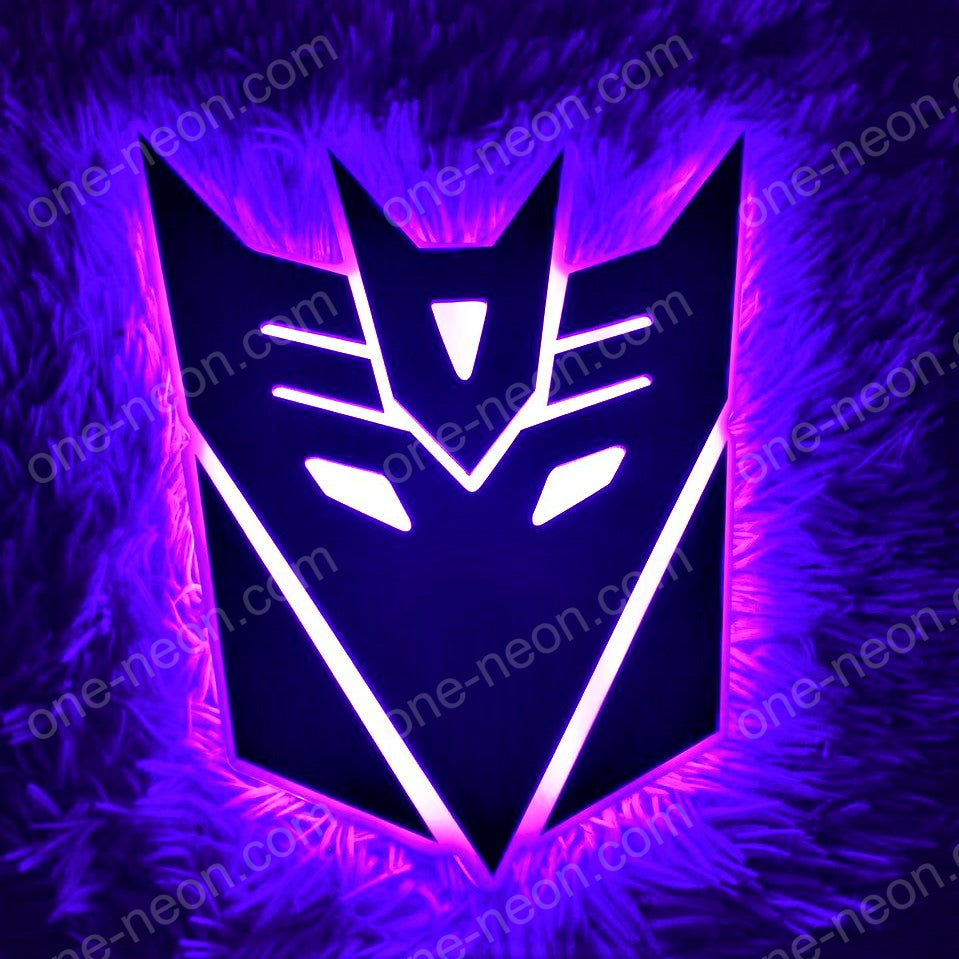 Decepticons | Edge Lit Acrylic Signs