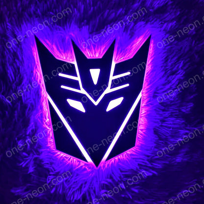 Decepticons | Edge Lit Acrylic Signs