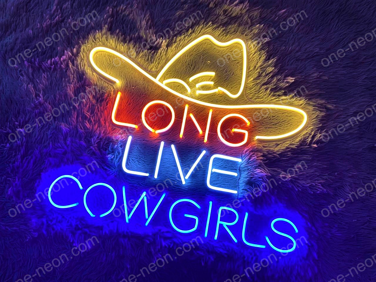 Long Live Cowgirls | LED Neon Sign