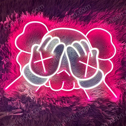 KAWS head | LED Neon Sign - ONE Neon