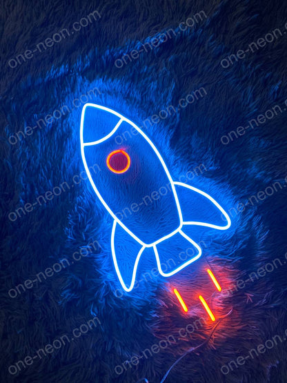 Rocket | LED Neon Sign