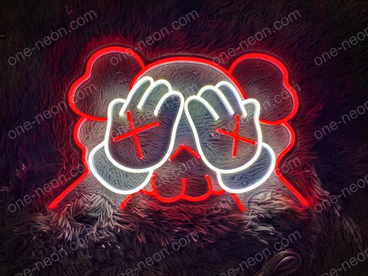 KAWS head | LED Neon Sign - ONE Neon