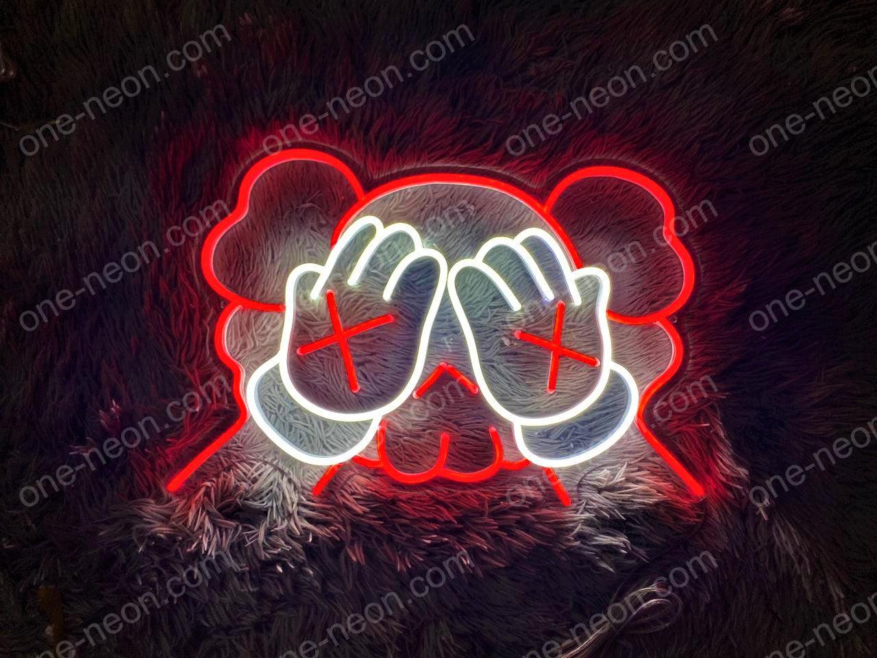 KAWS head | LED Neon Sign - ONE Neon