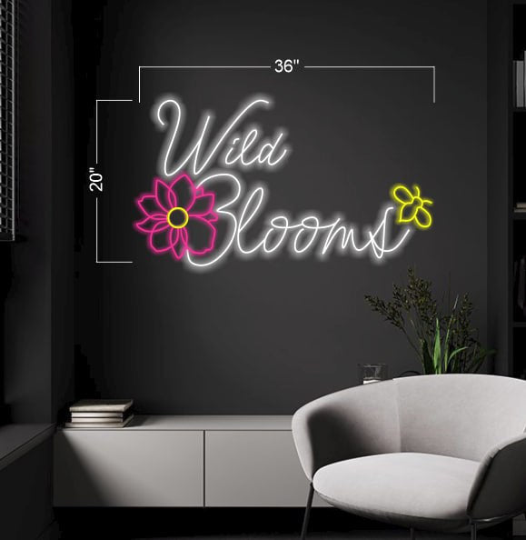 Wild Blooms | LED Neon Sign