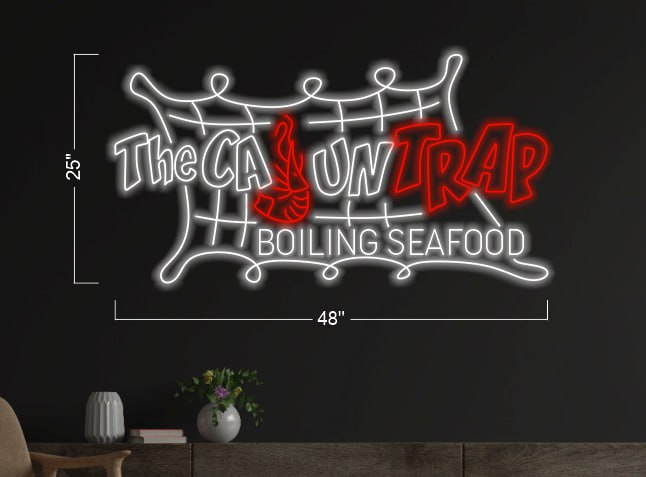 The Cajun Trap | LED Neon Sign