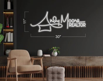 Any Moore Realtor | LED Neon Sign