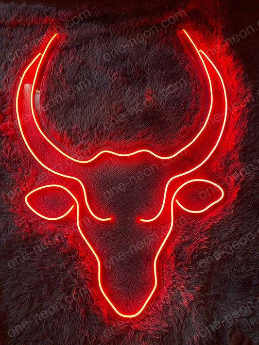 Bull Head | LED Neon Sign