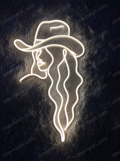 Cowgirl | LED Neon Sign