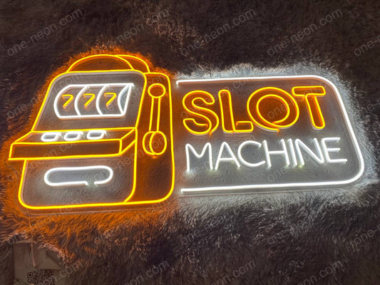 777 Slot Machine | LED Neon Sign