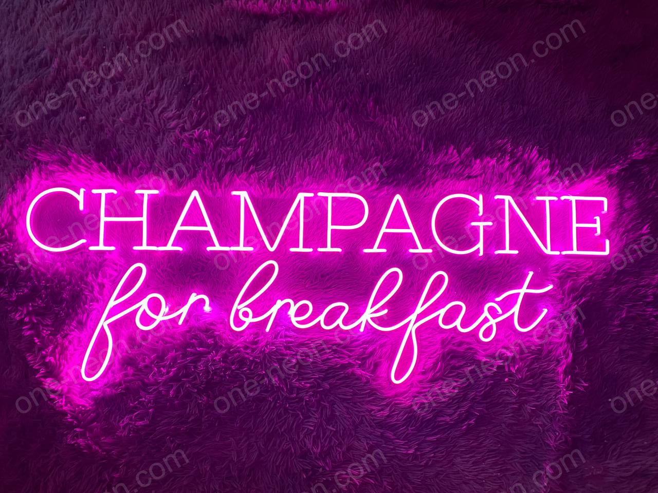 Champagne | LED Neon Sign