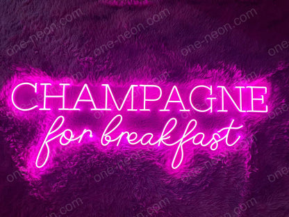 Champagne | LED Neon Sign