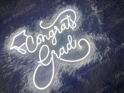 Congrats Grad | LED Neon Sign