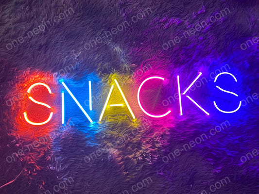 Snacks | LED Neon Sign