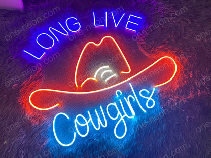 Long Live Cowgirls | LED Neon Sign