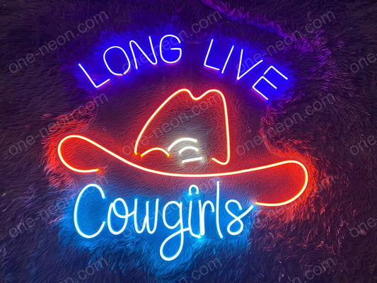 Long Live Cowgirls | LED Neon Sign