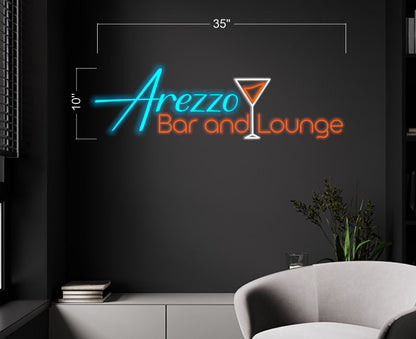 Arezzo bar and lounge | LED Neon Sign