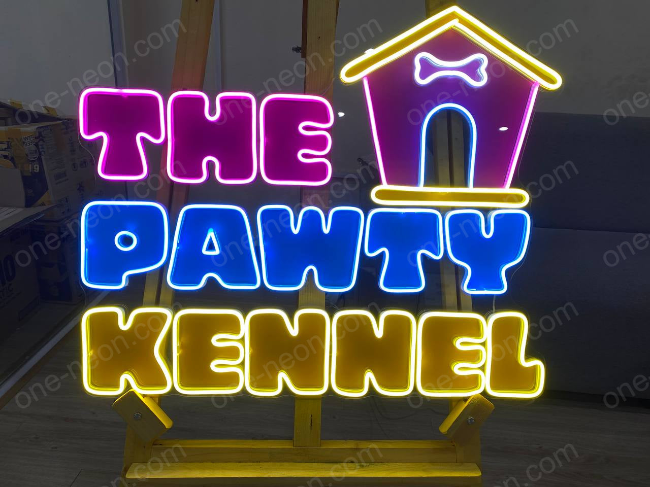 THE PAWTY KENNEL | LED Neon Sign