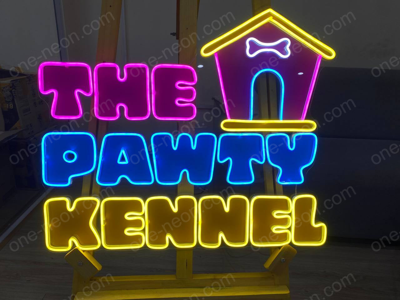 THE PAWTY KENNEL | LED Neon Sign