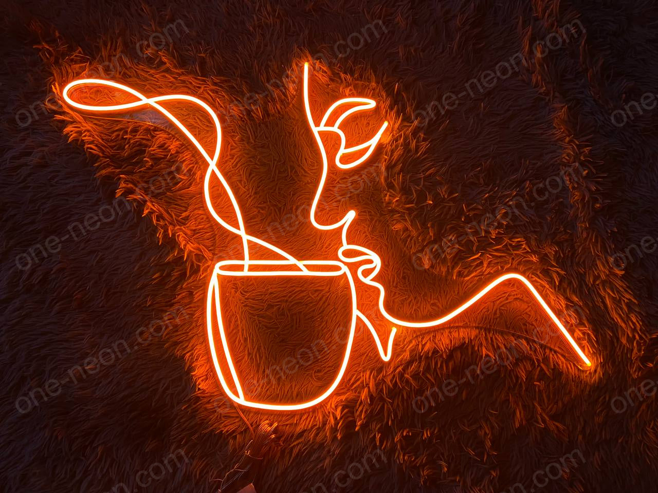 Sipping Tea | LED Neon Sign