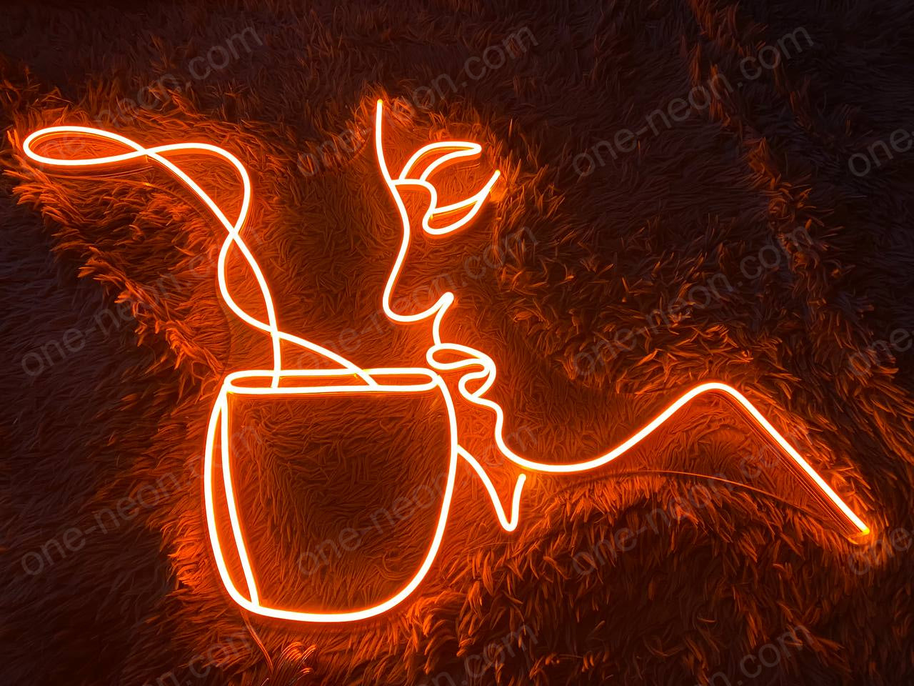 Sipping Tea | LED Neon Sign