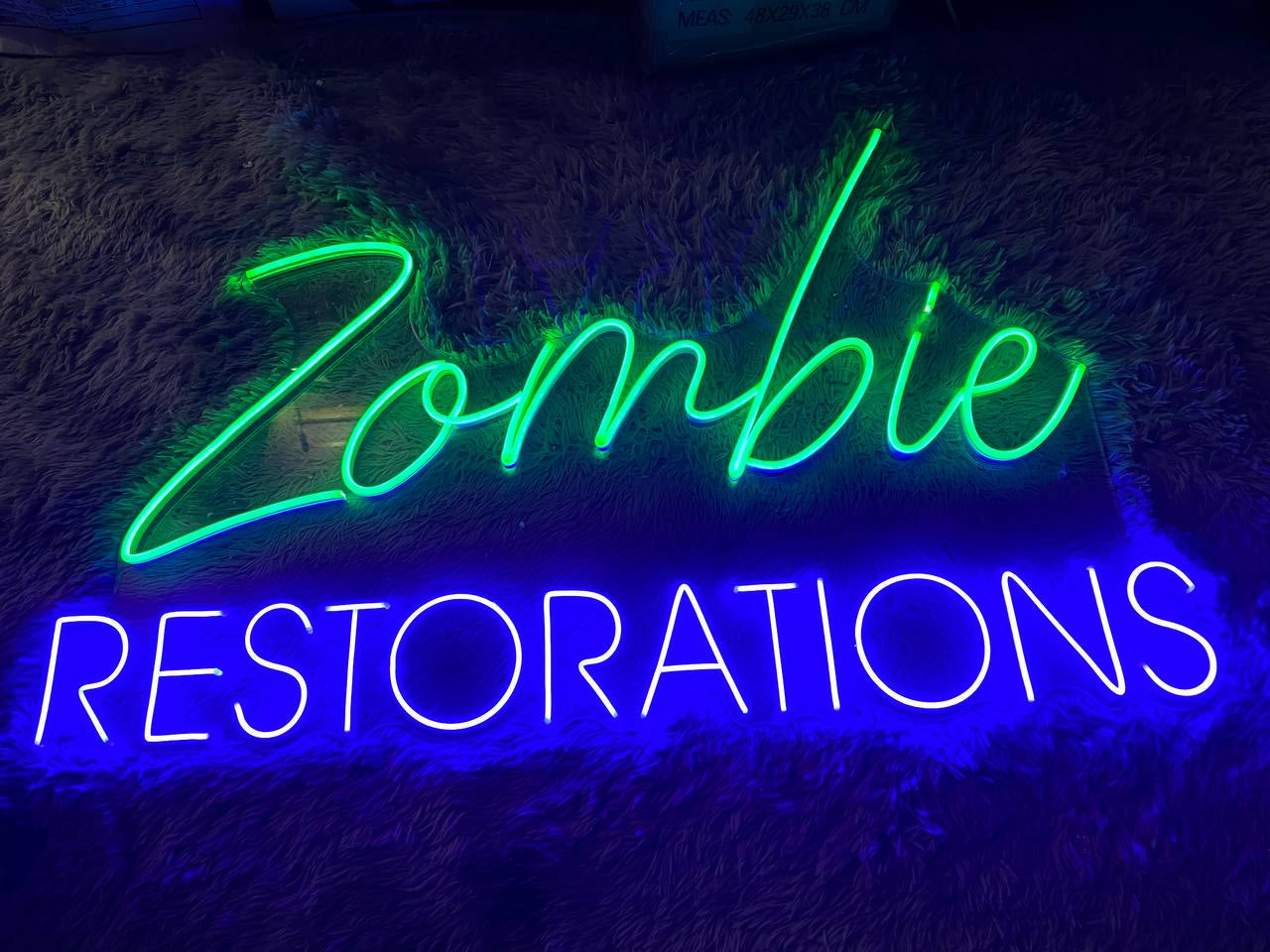 Zombi Restorations | LED Neon Sign