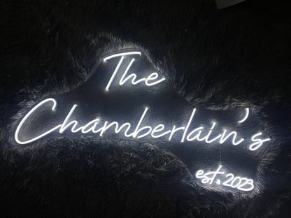 The Chamberlain's | LED Neon Sign