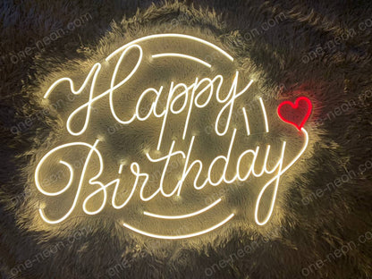 Happy Birthday | LED Neon Sign