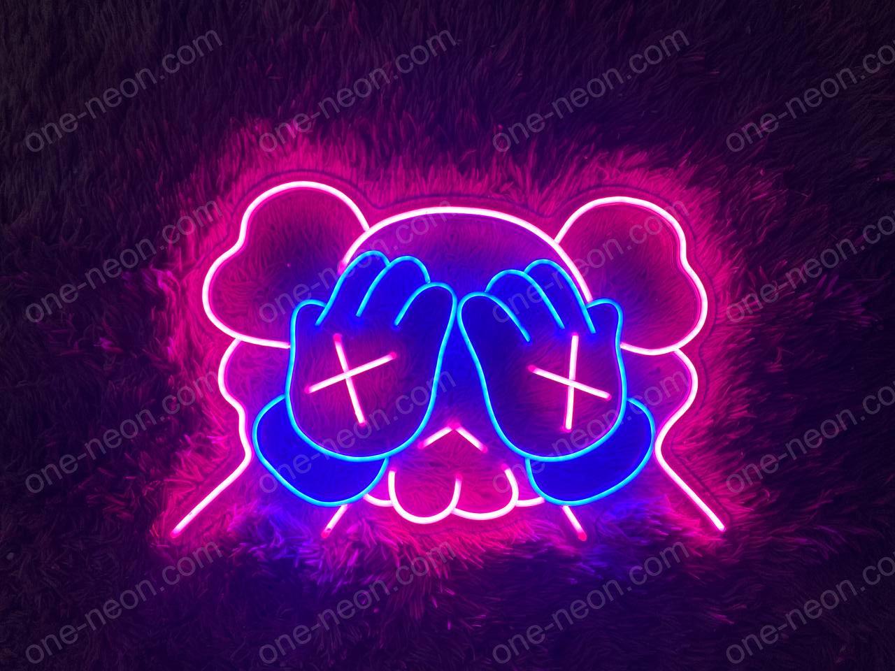 KAWS head | LED Neon Sign - ONE Neon