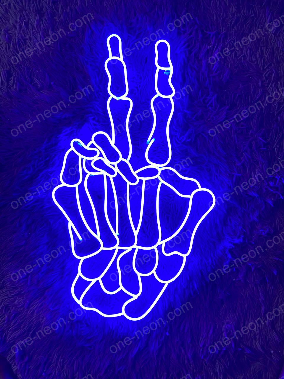 Skeleton Peace | LED Neon Sign