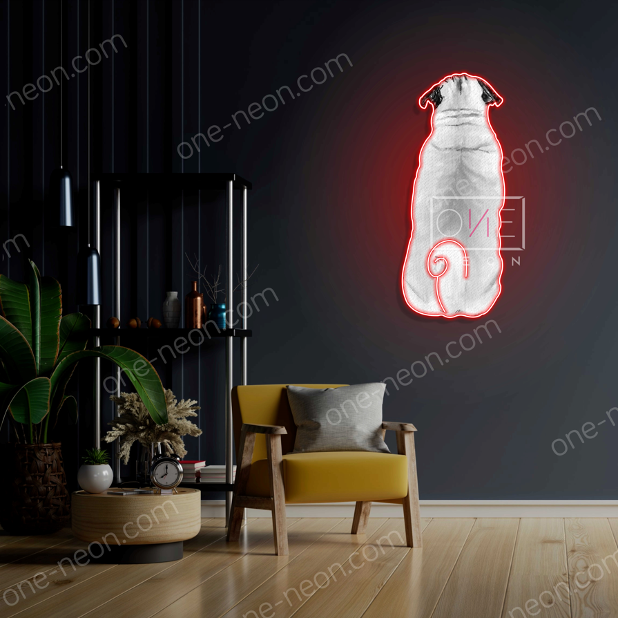 Pug | LED Neon Sign
