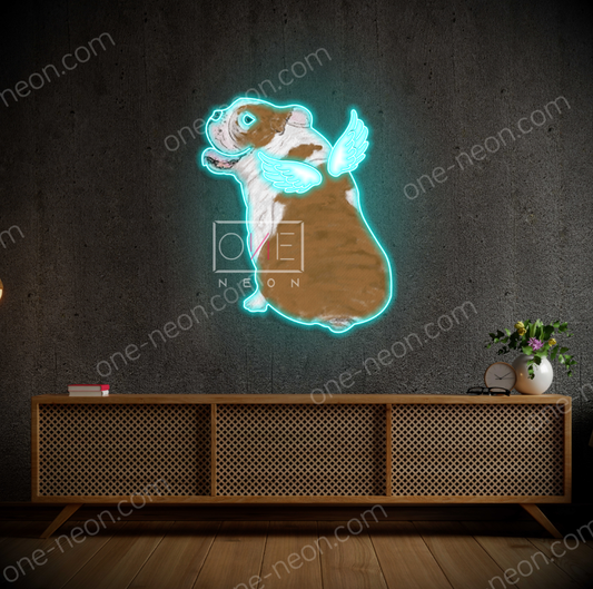 English Bulldog | LED Neon Sign