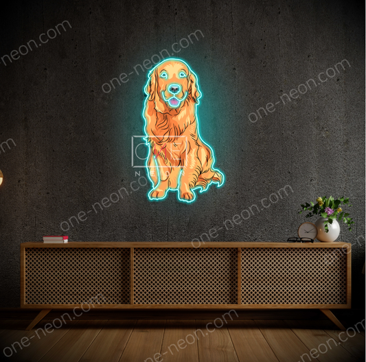 Golden Retriever  | LED Neon Sign