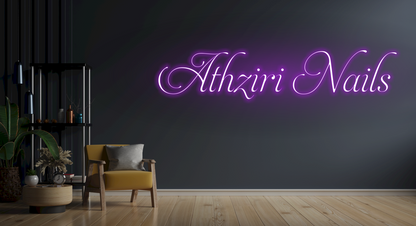 Athziri Nails | LED Neon Sign