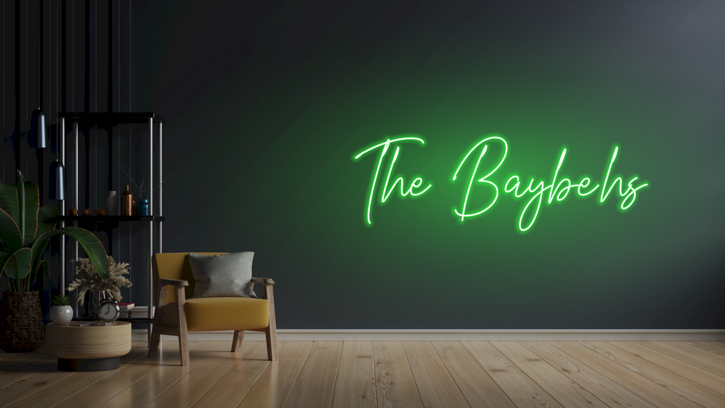 The Baybehs | LED Neon Sign