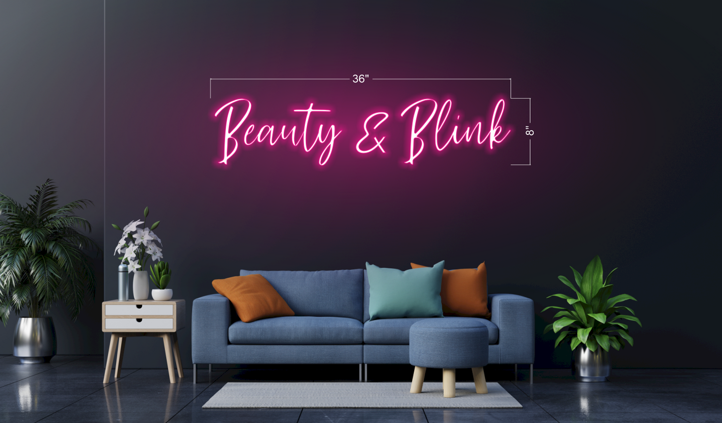 Beauty & Blink | LED Neon Sign