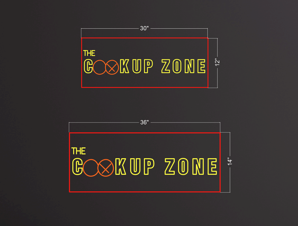 The Cookup Zone | LED Neon Sign