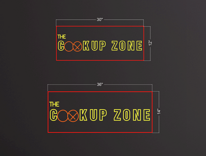 The Cookup Zone | LED Neon Sign