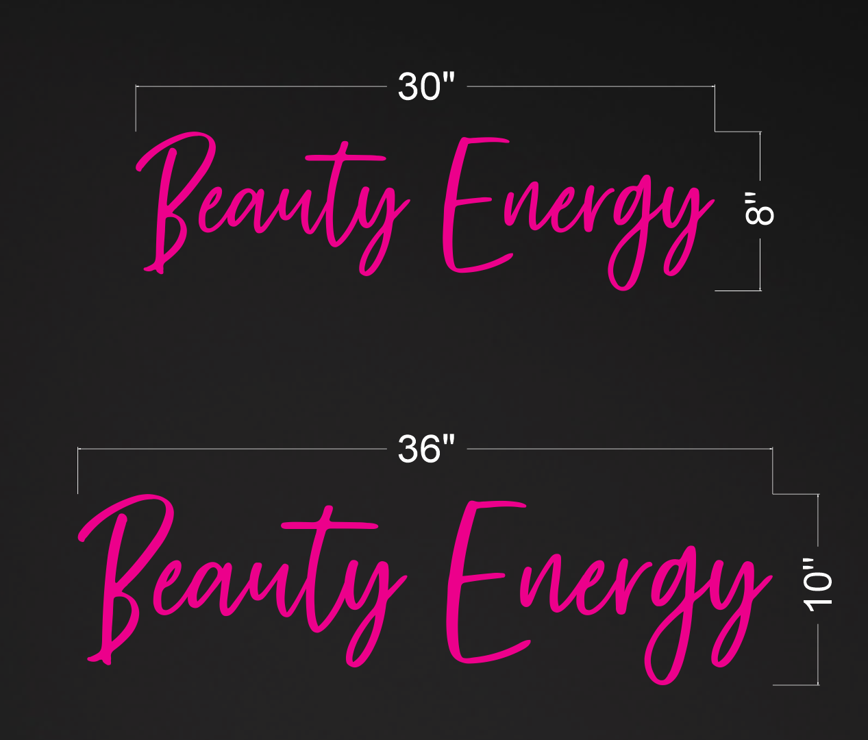 Beauty Energy | LED Neon Sign