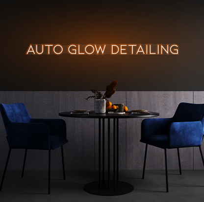 Auto Glow Detailing | LED Neon Sign