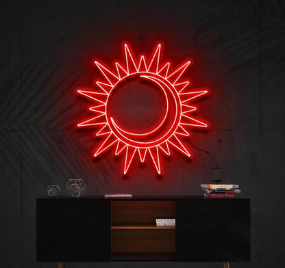 Sun & Moon | LED Neon Sign