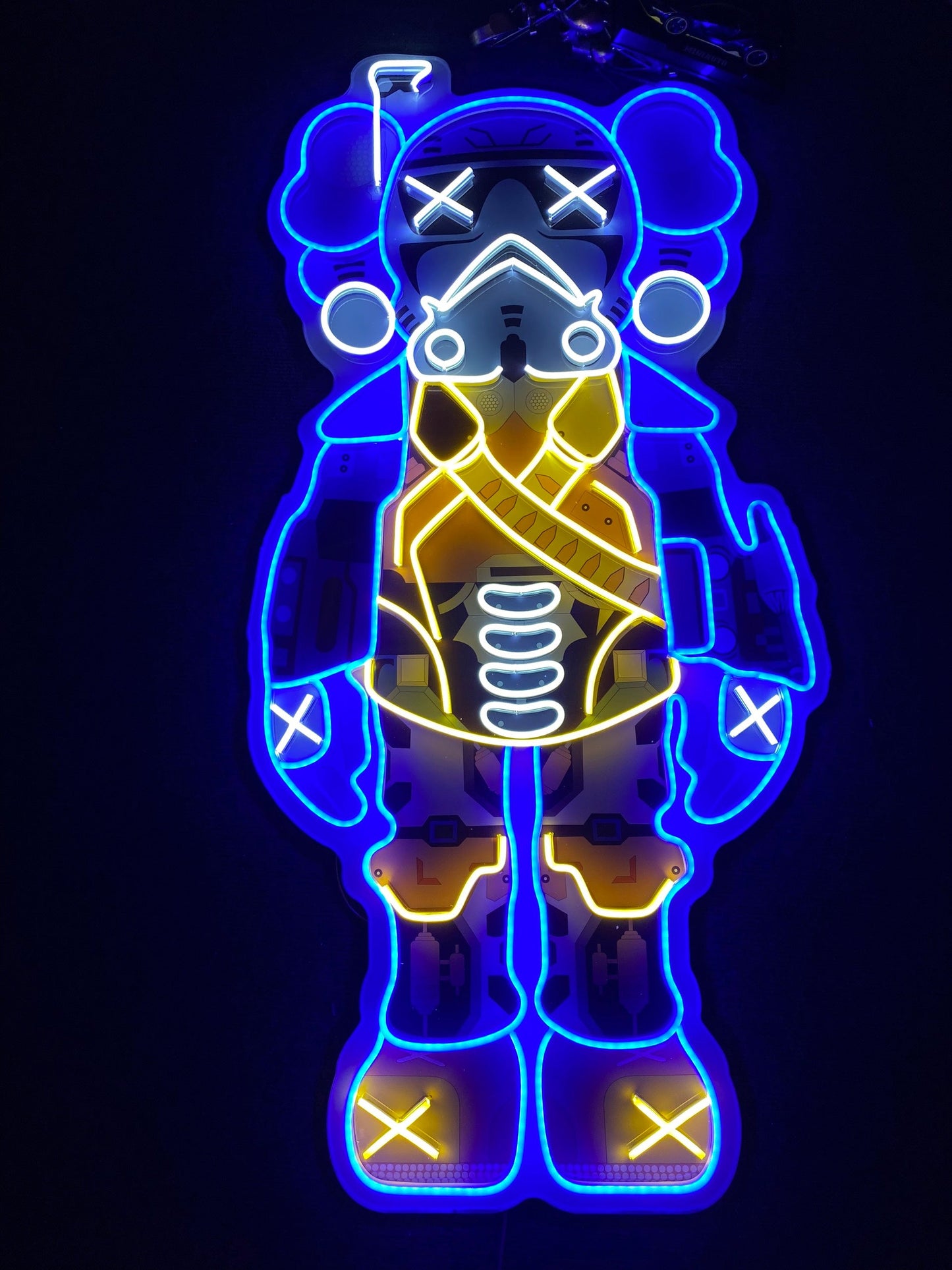 KAWS Star War | LED Neon Sign (UV Printed)