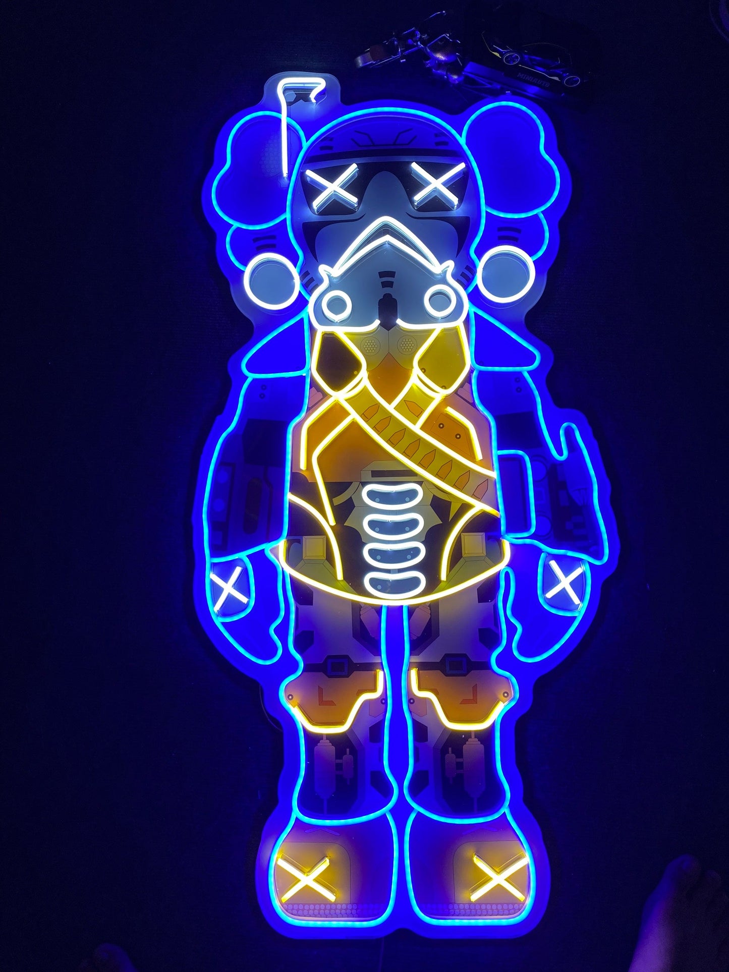 KAWS Star War | LED Neon Sign (UV Printed)